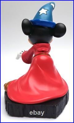 Disneyland Paris Mickey Mouse Sorcerers Apprentice Figurine Light Up Disney Park