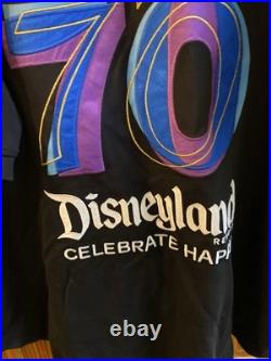 Disneyland Resort 70th Anniversary Jersey Mickey Donald Goofy Black XL