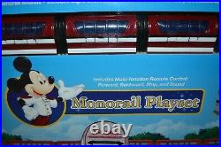 Disneyland Resort Monorail Red Top Playset Remote Controlled With Sound