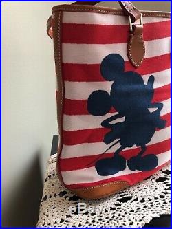 Dooney & Bourke Disney Mickey Mouse Patriotic Americana Tote