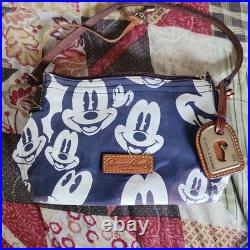 Dooney & Bourke Disney Mickey Mouse Small Blue White Handbag