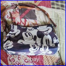 Dooney & Bourke Disney Mickey Mouse Small Blue White Handbag