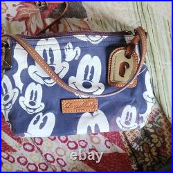 Dooney & Bourke Disney Mickey Mouse Small Blue White Handbag