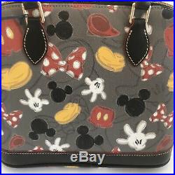 Dooney & Bourke Disney Parks Best of Mickey Mouse Parts Mania Satchel Bag Purse