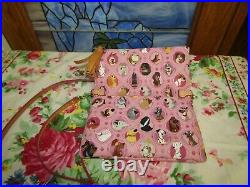 Dooney & Bourke Disney Pink Dogs crossbody purse bag Lady Tramp, 101, Stitch