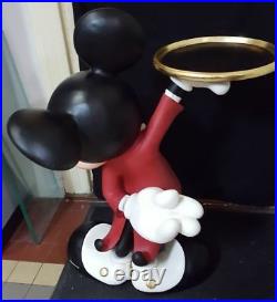 Extremely Rare! Walt Disney Mickey Mouse Butler Lifesize Figurine Statue