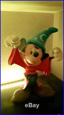 Extremely Rare! Walt Disney Mickey Mouse Fantasia Polyresin Figurine Statue