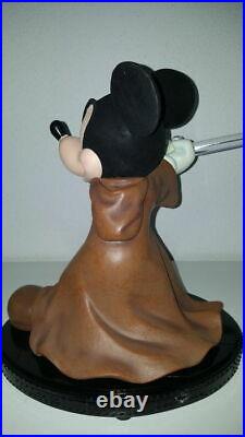 Extremely Rare! Walt Disney Mickey Mouse as Jedi Star Wars Figurine Statue