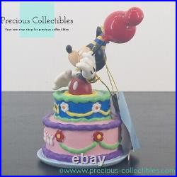 Extremely rare! Mickey Mouse Birthday Cake Happy Birtday figurine