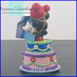 Extremely rare! Mickey Mouse Birthday Cake Happy Birtday figurine