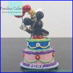 Extremely rare! Mickey Mouse Birthday Cake Happy Birtday figurine