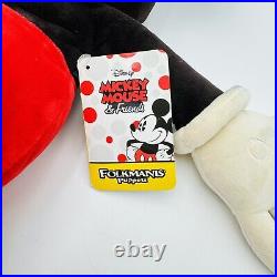 FOLKMANIS Disney Mickey Mouse Hand Puppet 20 NEW WITH TAG