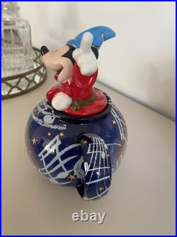 Fantasia Cardew Disney Showcase Sorcerer Mickey Mouse 2000 Large Teapot Fantasia