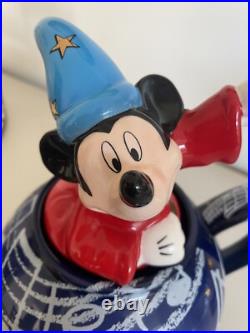 Fantasia Cardew Disney Showcase Sorcerer Mickey Mouse 2000 Large Teapot Fantasia