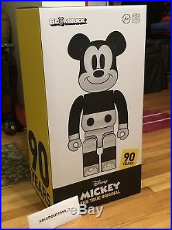 Fragment Design Disney Mickey Mouse 90th Ani Medicom Be@rbrick 1000% NYC Exclsv