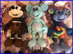 Full Set Of 12 Disney Mickey Mouse Memories Plush Toy January To December BNWT