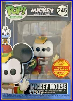 Funko Digital DISNEY MICKEY MOUSE ROYALTY Pop! #245 ONLY 735 PCS BRAND NEW Funko Digital DISNEY MICKEY MOUSE ROYALTY Pop! #245 ONLY 735 PCS BRAND NEW