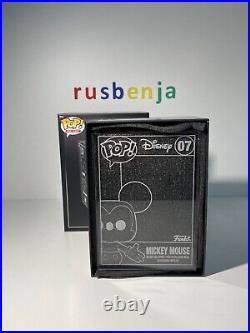 Funko Pop! Disney Mickey Mouse Die Cast Die-Cast Chase Edition Silver #07