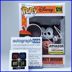 Funko Pop! Disney Mickey Mouse Signed Chris Diamantopoulos COA #1218