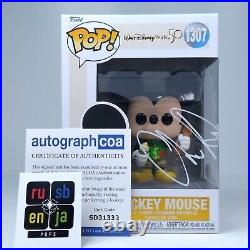 Funko Pop! Disney Mickey Mouse Signed Chris Diamantopoulos COA #1307