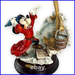 GIUSEPPE ARMANI DISNEY Mickey Mouse Sorcerer's Apprentice Signed Coin Box Mint
