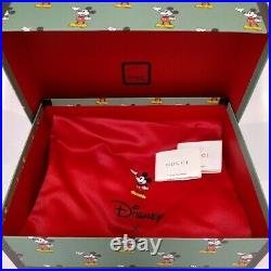 GUCCI Disney Mickey Mouse Collaboration Shoulder Bag Canvas Leather Limited Rar