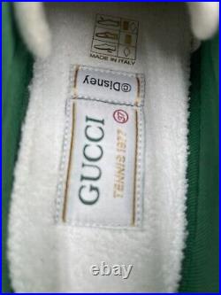 GUCCI X DISNEY Mickey Mouse GG Tennis 1977 sneaker Beige Size 37