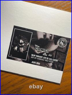 Gabriele Dell'otto Disney Comics & Stories #13 B&W Virgin LTD 333 Mickey Mouse