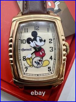 Gen Vintage Limited Disney Mickey Mouse Ingersoll Mechanical Watch Unused Box
