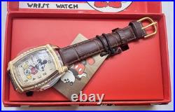 Gen Vintage Limited Disney Mickey Mouse Ingersoll Mechanical Watch Unused Box
