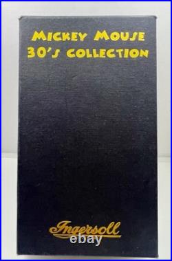 Gen Vintage Limited Disney Mickey Mouse Ingersoll Mechanical Watch Unused Box