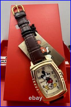 Gen Vintage Limited Disney Mickey Mouse Ingersoll Mechanical Watch Unused Box