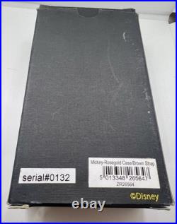 Gen Vintage Limited Disney Mickey Mouse Ingersoll Mechanical Watch Unused Box