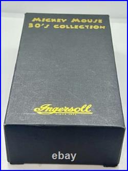 Gen Vintage Limited Disney Mickey Mouse Ingersoll Mechanical Watch Unused Box