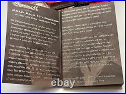 Gen Vintage Limited Disney Mickey Mouse Ingersoll Mechanical Watch Unused Box