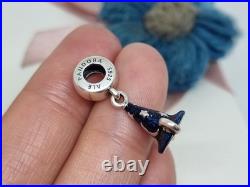 Genuine Pandora Disney Mickey Mouse Blue Sorcerer Hat Fantasia Charm? S925 ALE