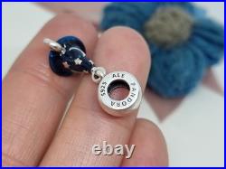 Genuine Pandora Disney Mickey Mouse Blue Sorcerer Hat Fantasia Charm? S925 ALE