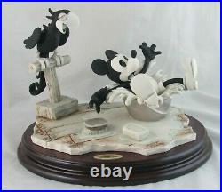 Giuseppe Armani Disney Steamboat Willie Mickey Mouse 1406 P in Box Hand Signed