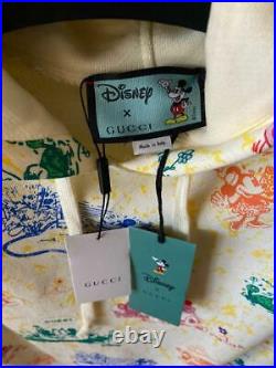Gucci Disney Hoodie RRP 1700$ Mickey Mouse Print Interlocking G Stripe size 2XL