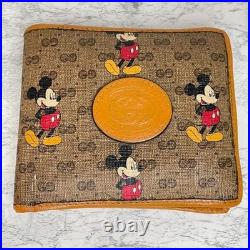 Gucci x Disney MICKEY MOUSE WALLET Bifold wallet