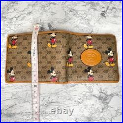 Gucci x Disney MICKEY MOUSE WALLET Bifold wallet