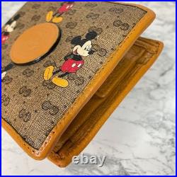 Gucci x Disney MICKEY MOUSE WALLET Bifold wallet