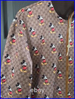 Gucci x Disney Mickey Mouse GG Supreme Jacket Size L Rare Cruise 2020