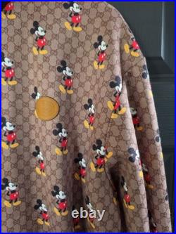 Gucci x Disney Mickey Mouse GG Supreme Jacket Size L Rare Cruise 2020
