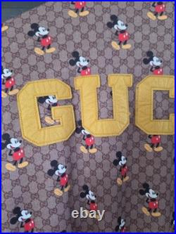Gucci x Disney Mickey Mouse GG Supreme Jacket Size L Rare Cruise 2020