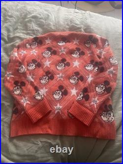 Gucci x Disney Mickey Mouse Wool Jumper Red/Orange (Size L)