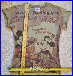 HTF VTG Disneyland Resort Shirt Womens Jrs Size Medium Mickey Mouse Minnie HTF VTG Disneyland Resort Shirt Womens Jrs Size Medium Mickey Mouse Minnie