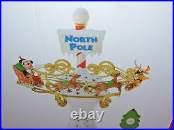 Hallmark DISNEY Oh What Fun! Mickey Mouse North Pole TREE TOPPER NEW Never Used