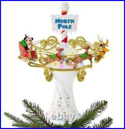 Hallmark Disney Mickey Mouse Oh What Fun! Christmas Tree Topper NIB