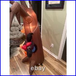 Halloween Disney Mickey Mouse Minnie Peek a Boo Tree Airblown Gemmy 7' tall
